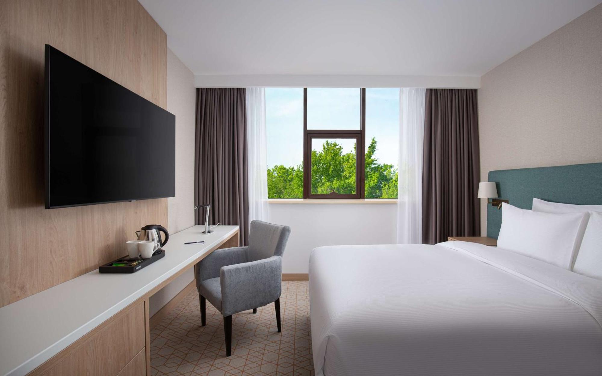 Doubletree By Hilton Shymkent Hotel Exterior photo